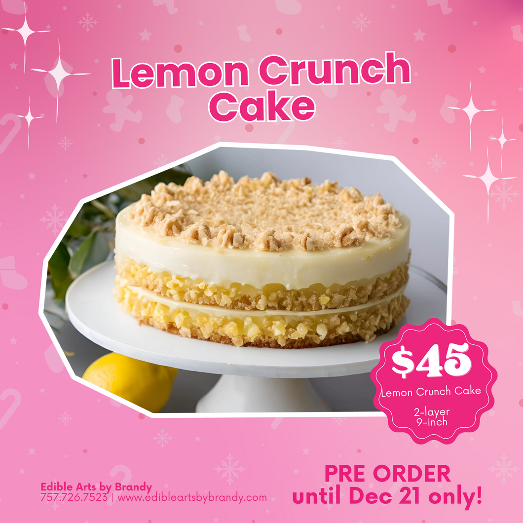 Lemon Crunch Whole Cake