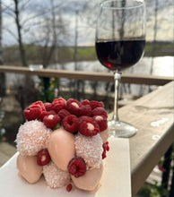 Load image into Gallery viewer, Stacked Chocolate Covered Strawberry Cake
