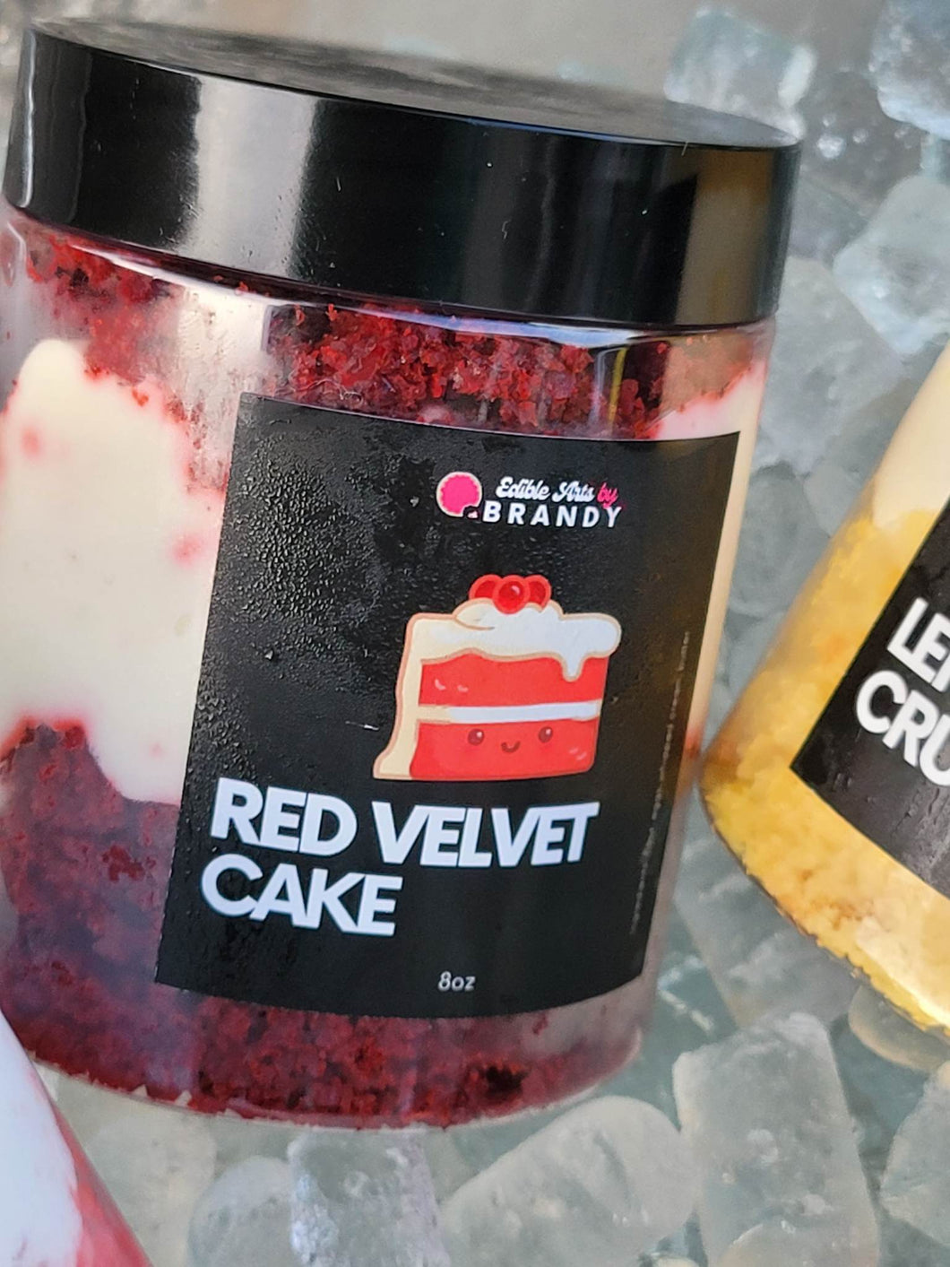 Red Velvet Cake Jar